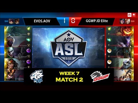 ASL 2018 Season 1 Week 7 - GGWP.ID VS EVOS.AOV (Match 2)