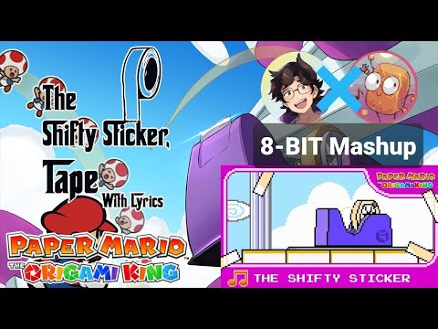 The Shifty Sticker: Tape with lyrics! 8-BIT MASHUP [Juno Songs × Tater-Tot Tunes]