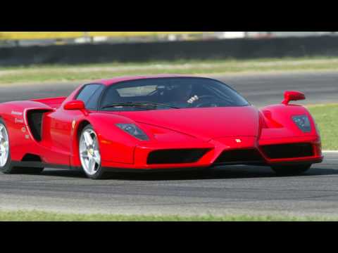 Ferrari Enzo in ACTION Ride Powerslides Accelerations Revs!