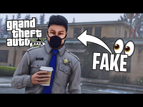 FINGO DI ESSERE UNO SCERIFFO! 😂 - GTA 5 REAL LIFE ONLINE