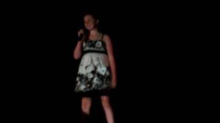 Ellie singing in GFC Talent Show