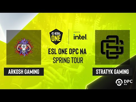 Dota2 - Arkosh Gaming vs Stratyk Gaming - Game 3 - ESL One DPC NA Spring