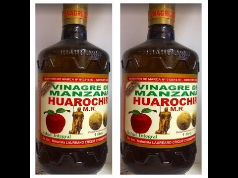 Vinagre de Manzana HUAROCHIRI Producto ORGANICO