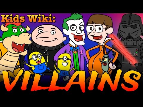 Villains + Superheroes + Super Powers + Minions & Spiderman! | Wiki for Kids at Cool School