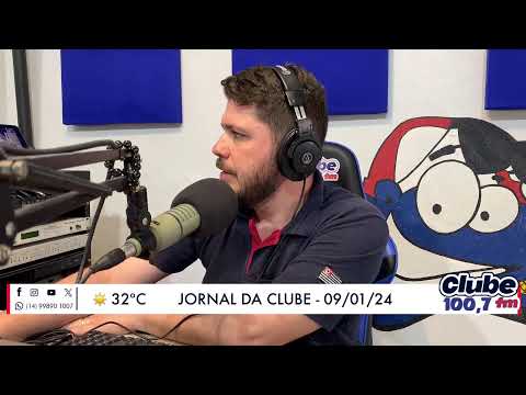 Jornal da Clube - 09/01/24 - Edição do Almoço
