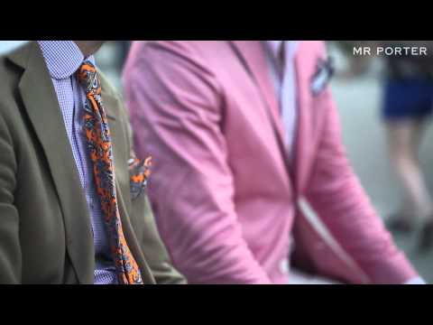 Pitti Uomo: The Details -- What They Wore --  MR PORTER
