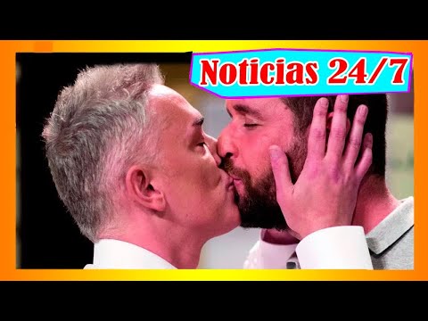 KIKO HERNÁNDEZ, SU PRIMER BESO EN PÚBLICO