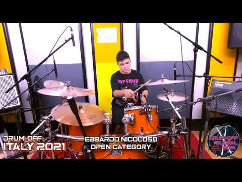 Drum-Off ITALY 2021 - EDOARDO NICOLOSO - 19 - Open category