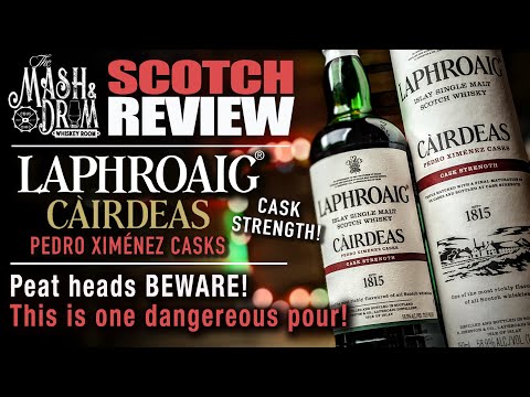 Laphroaig Cairdeas Pedro Ximenez Cask Strength Review! Dangerously Delicious!