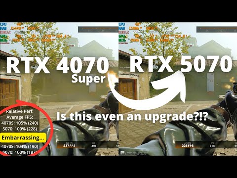 Don't get ripped off! RTX 4070 Super vs RTX 5070: The Ultimate Comparison