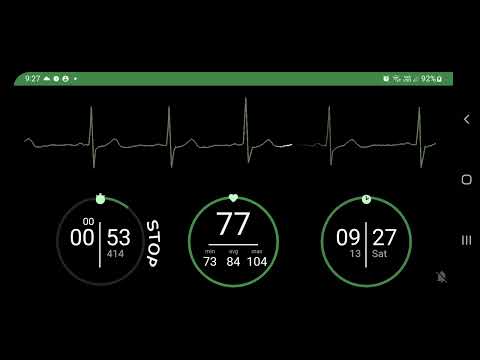 Polar H10 ECG Workout Timer