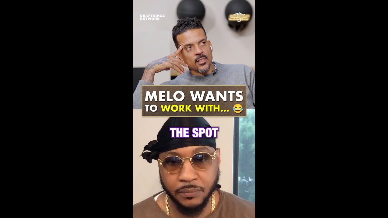 THREE players Carmelo Anthony wants to work with 👀