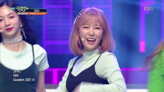 뮤직뱅크 Music Bank - Q&amp;A - 체리블렛 (Cherry Bullet) .20190215