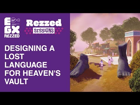 Designing A Lost Language For Heaven's Vault | Rezzed Sessions | EGX Rezzed 2019