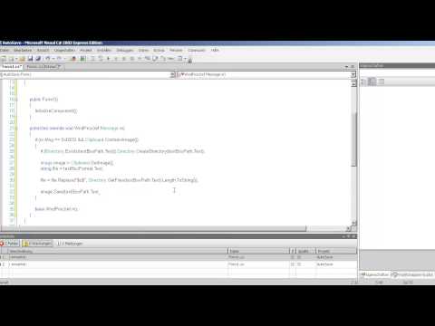 Screenshots automatisch speichern - C# Anwendung erstellen