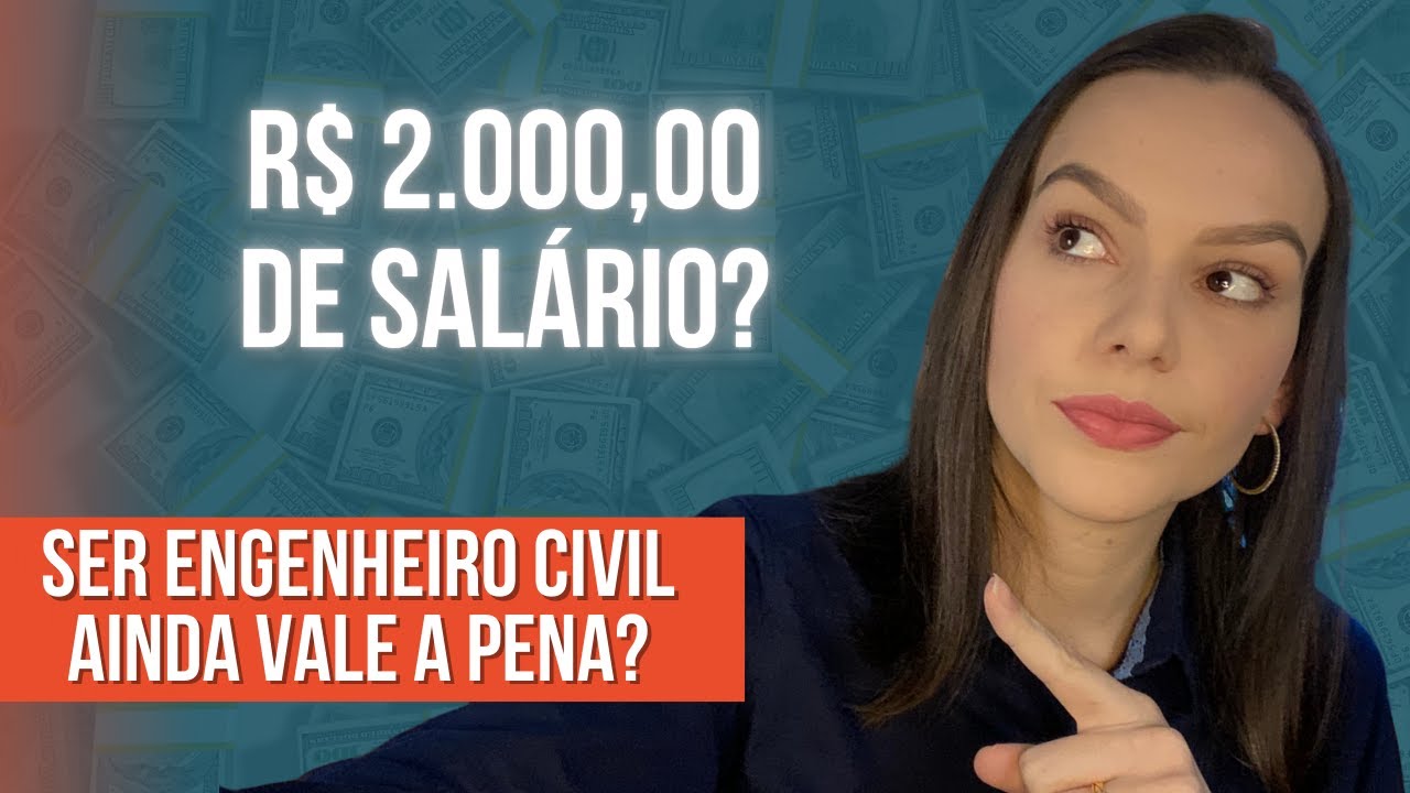 A verdade sobre o SALÁRIO DE UM ENGENHEIRO CIVIL RECÉM-FORMADO em 2023