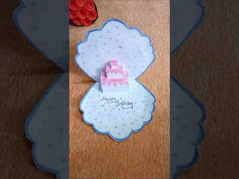 Unique Birthday Card Making. #shorts #foryou #craft #viralshorts