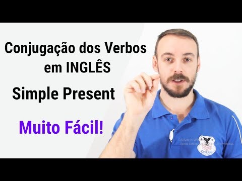 Conjugação de Verbos em Inglês - Muito Fácil -  Simple Present e Plural das Palavras