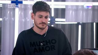 Cepeda canta "Vencer al amor" en la toma de tonos | OT 2017