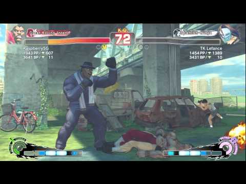 SSF4-AE: RaspberrySG [Boxer] VS TK Lefance [Claw]