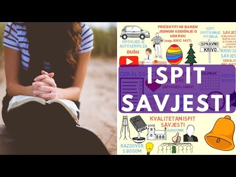 Ispit savjesti || Što je ispit savjesti i kako se pripremiti || Priprema - ispovijed