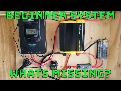 Installing Solar System in Cargo Trailer