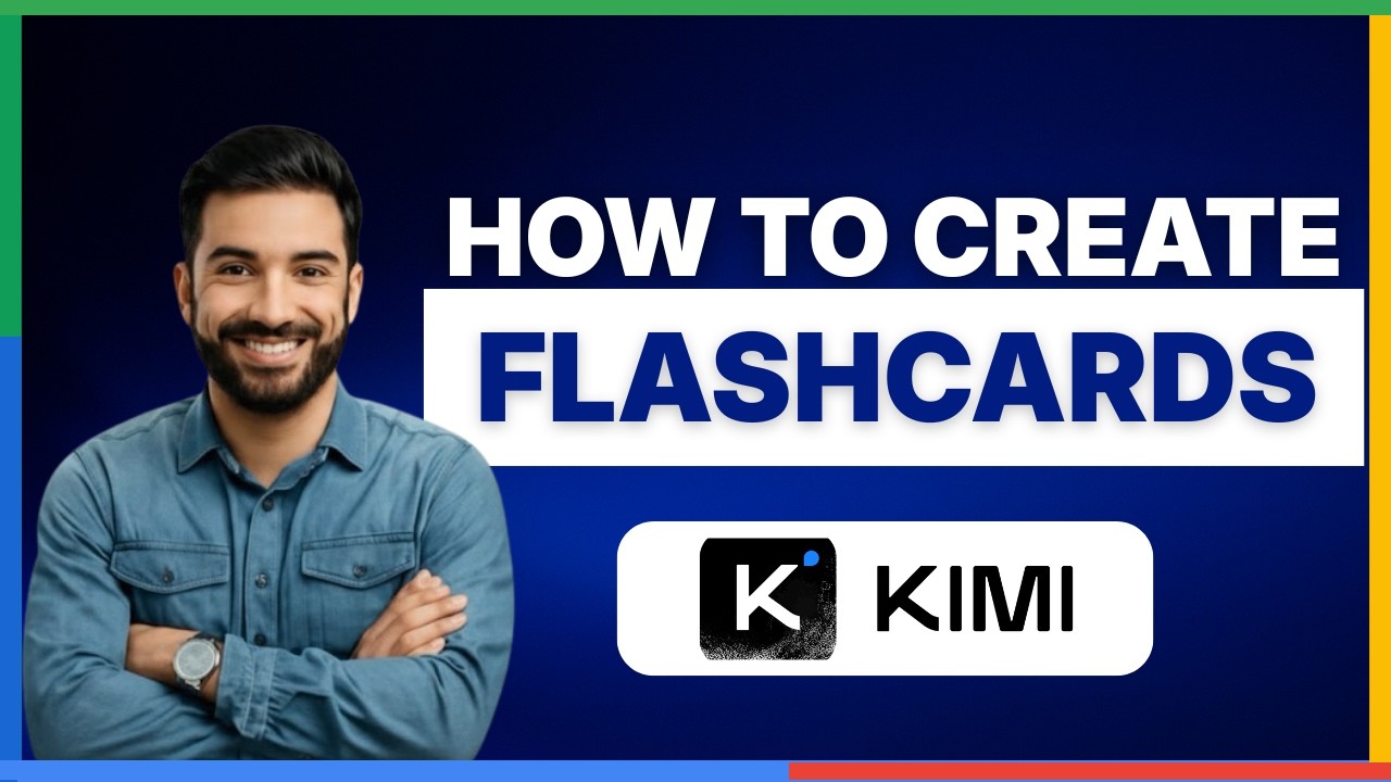 How to create flashcards with Kimi AI[LATEST GUIDE]