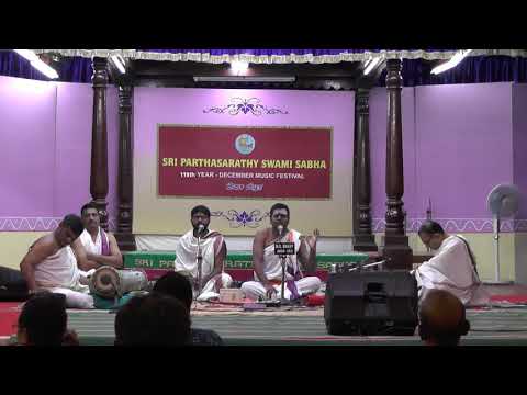 Sengottai Hari Bagavathar  l December Music  l Sri Parthasarathy Swami Sabha l 15th Dec , 2019