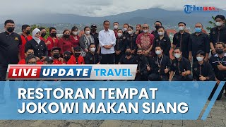 Rehat Sejenak, Jokowi Makan Siang di Restoran Casa Bakudapa Manado, Pesan Menu yang Telah Diuji BPOM