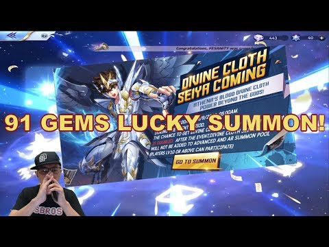 Saint Seiya: Awakening LUCKY DIVINE CLOTH SEIYA BANNER SUMMON! 聖鬥士星矢: 覺醒