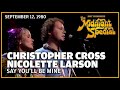 Say You Ll Be Mine Christopher Cross Nicolette Larson The Midnight Special 9 12 80