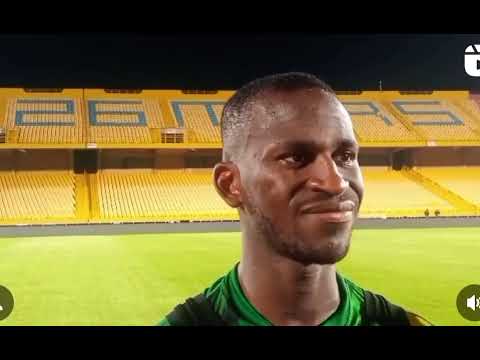 L’interview de kiki Kouyaté lors du premier séance d entraînement face au Sudan du sud l