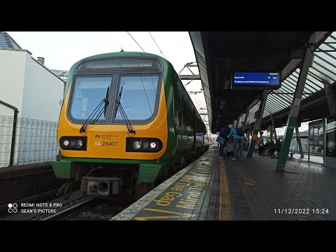 Iarnród Éireann | IÉ29000 Class DMU (29107) | Maynooth Service to Dublin Connolly