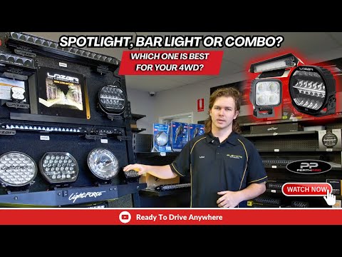 Spotlights vs Light Bars vs Work Lights — Which 4WD Lights Should You Buy?