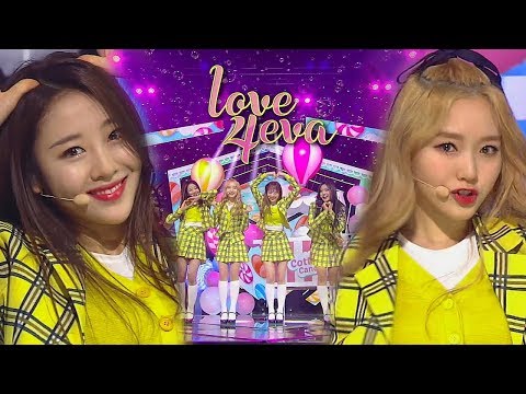 "Debut Stage" LOONA / yyxy (girl of the month yyxy) - love4eva @ popular song Inkigayo 20180610