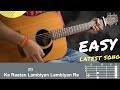 Raataan Lambiyan – Shershaah | Guitar Lesson | Jubin Nautiyal | Easy Bollywood Song
