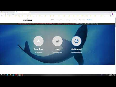 CCNA-1- DC&NM - Lab Sessions - Installing Wireshark - 2021 - Sem 1
