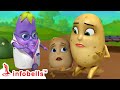 पाँच आलू कचालू उछल रहे हैं Numbers Song Hindi Rhymes For C