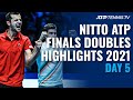 Mektic/Pavic vs Dodig/Polasek; Granollers/Zeballos In Action | Nitto ATP Finals Day 5 Highlights