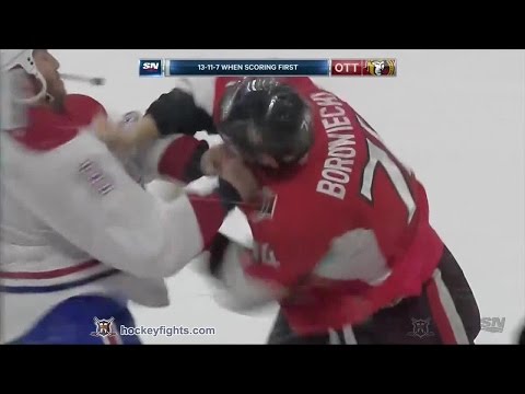 Brandon Prust vs Mark Borowiecki