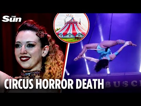 Horror as acrobat falls to her death from trapeze at German circus in front of 80 spectators