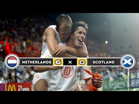 Netherlands 🇳🇱 × 🏴󠁧󠁢󠁳󠁣󠁴󠁿 Scotland | 6 × 0 | HIGHLIGHTS | Qalification euro 2004