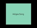 Adigaa Song Karaoke || Hi Nanna ( 2023 ) || Lyrics is in Description 👇 ||