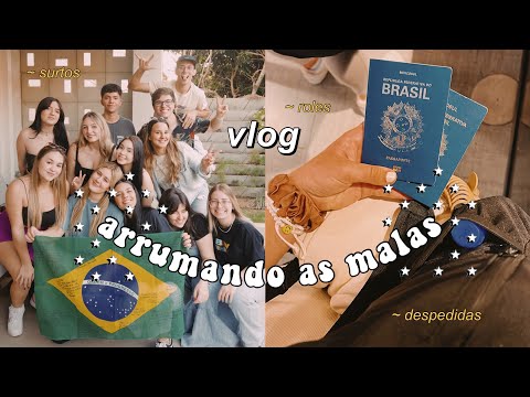 ARRUMANDO AS MALAS PARA MORAR NOS EUA ✰ preparação e despedidas