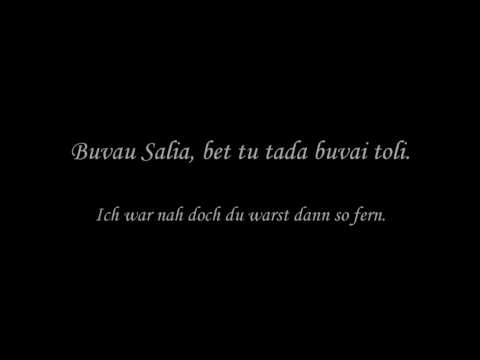 Linas Adomaitis ir Dagnar - Tu taip toli (Lietuvių ir vokiečių žodžiai)