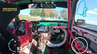 Team Farfrunwinnin - Tom Lomino 24 Hours of Lemons Loudon 2023 Halloween Hooptiefest
