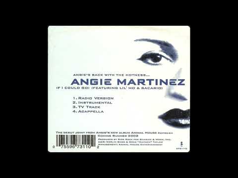 Angie Martinez ft. Lil' Mo & Sacario - If I Could Go (Acapella)