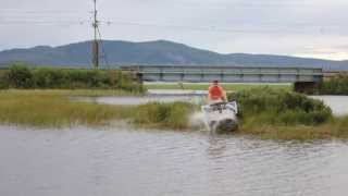 preview picture of video 'Yamaha Viking on water!'