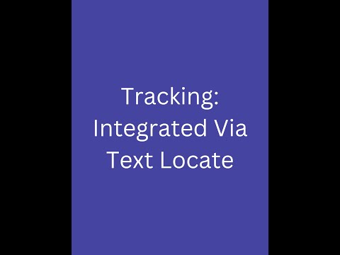 Text Locate & Total Control TMS: Tracking Integration