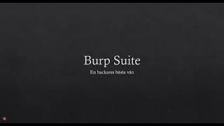 Genomgång av Burp Suite